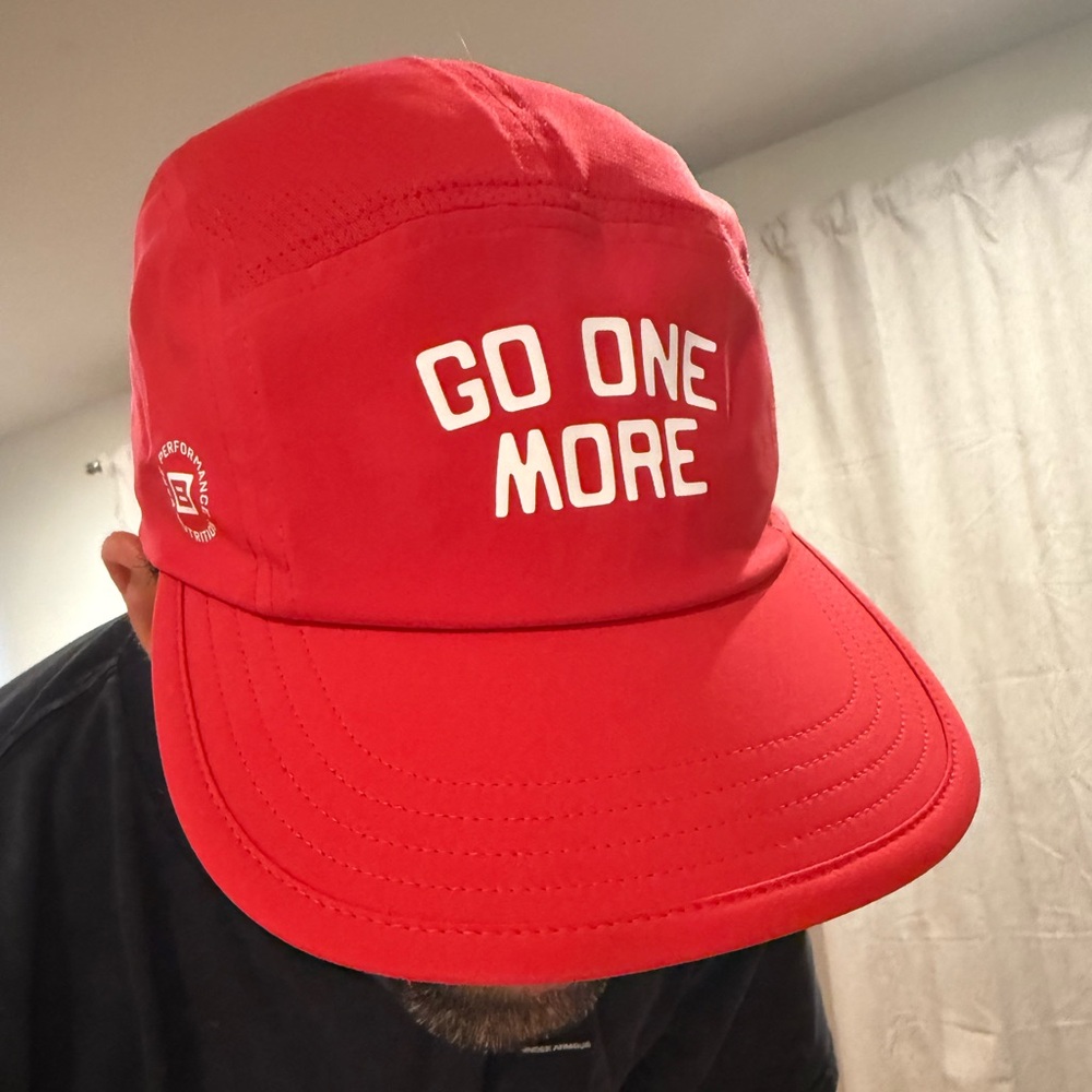 BPN Nick Bare x Ciele Red GO ONE MORE running/performance hat